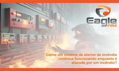 Você já se perguntou como um sistema de alarme de incêndio continua funcionando enquanto é atacado por um incêndio?