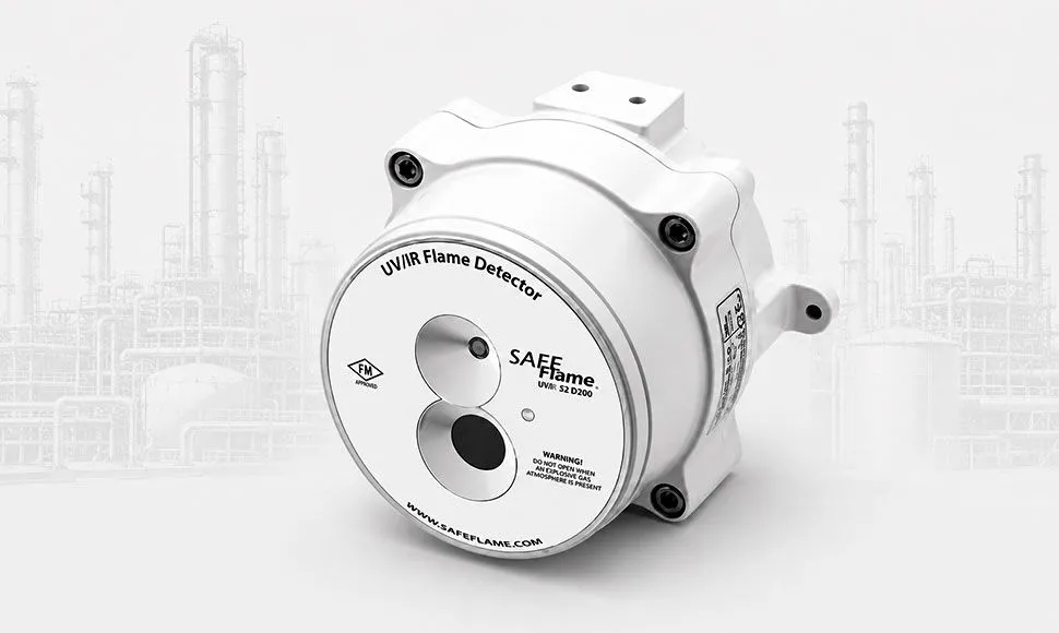 Detector de Chama UV/IR: quando usar em áreas classificadas