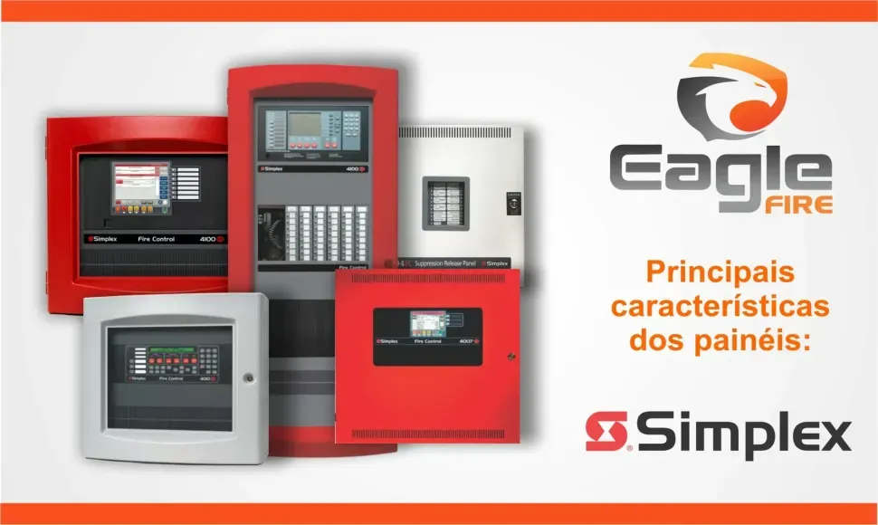 Principais características dos painéis Simplex