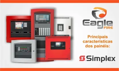 Principais características dos painéis Simplex