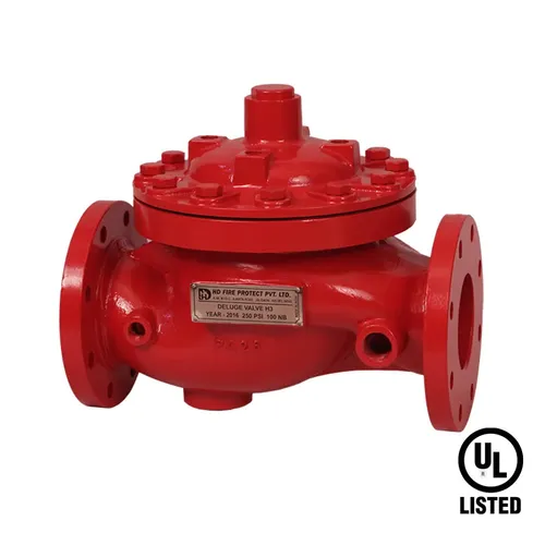 Válvula de Dilúvio H3 NTW com Acion. Elétrico – Flanged 6 pol – UL
