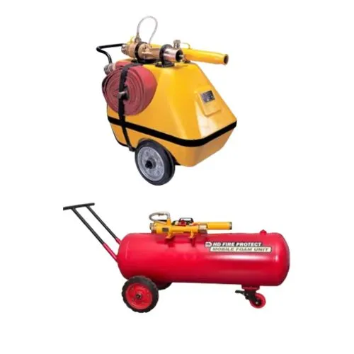 Carreta Móvel 160L com Edutor 225/450 LPM e Mangueira 63 mm Aprov FM